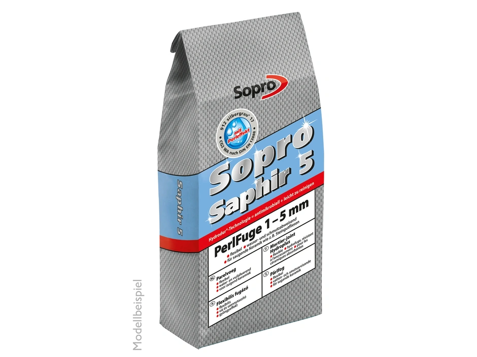 Spitzmörtel 5 Kg Von Sopro – Fugenmörtel Für Stein, Ziegel, Fliesen, Erdfarben